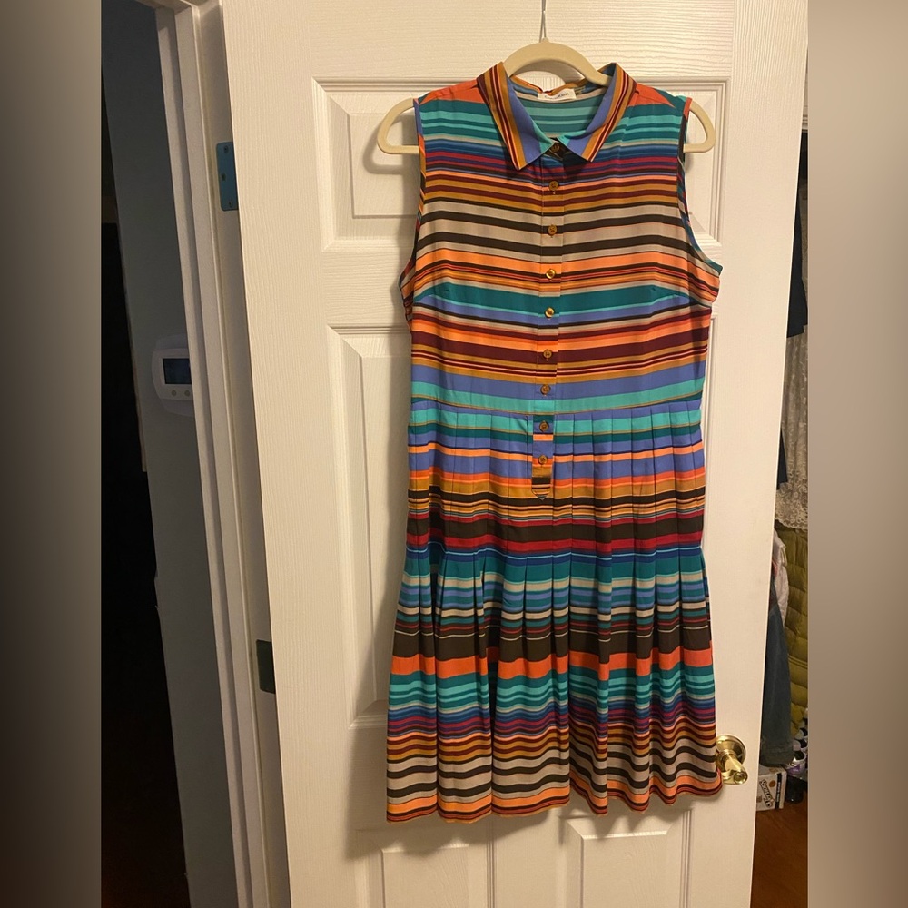 Calvin Klein stripped dress